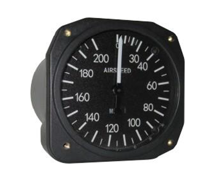 Airspeed Indicator 0 to 180 mph (Experimental Only)